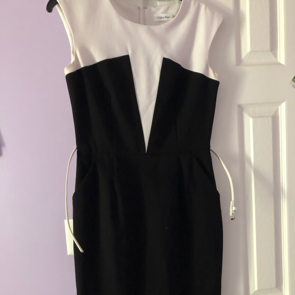 Calvin Klein fitted dress